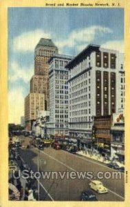 Broad & Market Streets - Newark, New Jersey NJ  