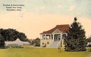 Pavilion and Conservatory Vander Veer Park Davenport, Iowa