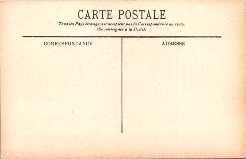 Alger, Algiers Algeria DUKE/ORLEANS STATUE~DJEMAA-DJEDID MOSQUE ca1910s Postcard