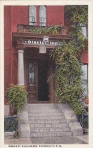 New Hamphire Portsmouth Doorway Sinclair Inn