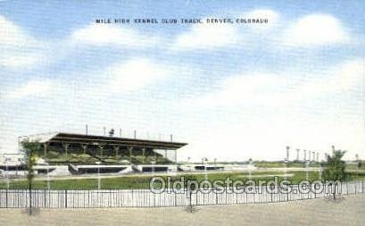 Mile High Kennel Club, Denver, CO USA Dog Racing, Unused 