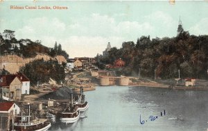 br105612 rideau canal locks ottawa canada