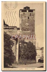 Old Postcard St Sever Su L & # 39Adour Apse From I & # 39Eglise