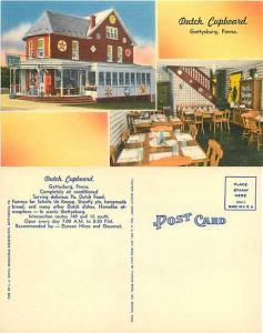 Dutch Cupboard in Gettysburg, Pennsylvania, PA, Linen