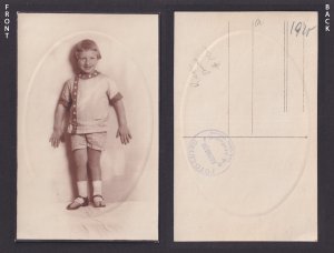 FRANCE, RPPC Postcard, The child