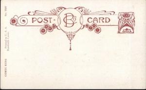 Donald McGill Little Boy Gets Letter SOMEBODY CARES! c1920 Postcard