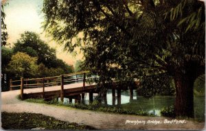 View of Newnham Bridge, Bedford Bedfordshire England Postcard T46