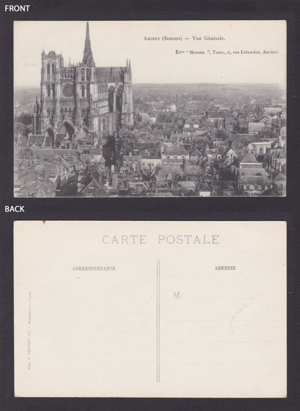 FRANCE, Postcard, Amiens, General view