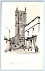 RPPC Cerne Abbas Tower DORSET England UK Postcard