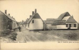 CPA CAYEUX-sur-MER - Rue d'Enfer (121169)