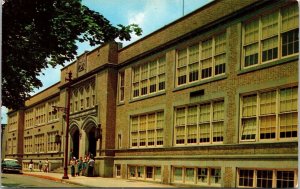 William Penn Senior High School York W College Ave Postcard VTG UNP Vintage  