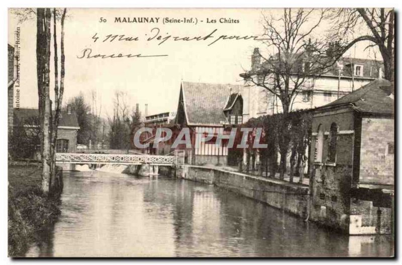 Malaunay - Falls Old Postcard