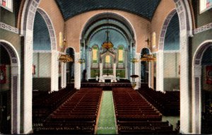 Washington Seattle St James Cathedral Interior and Altar