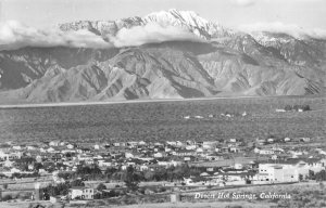 DESERT HOT SPRINGS California Riverside Co. RPPC c1950s Vintage Photo Postcard