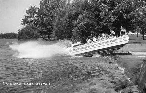 Land And Water Real Photo - Lake Delton, Wisconsin WI