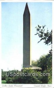Golden Spike Monument - Council Bluffs, Iowa IA