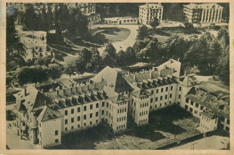 Romania Postcard Slanic Moldova Parcul de Odihna aerial view