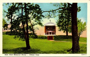 Virginia Jamestown Island Reverand Robert Hunt Memorial Shrine Curteich