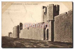 Postcard Old Aigues Mortes La Porte des Cordeliers