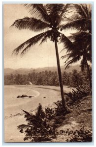 c1930's Balandra Bay East Coast Trinidad and Tobago Unposted Postcard