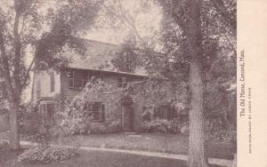 The Old Manse - Concord MA, Massachusetts - DB