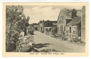 MA - Rockport. Bearskin Neck, Artists' Row