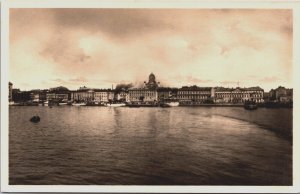 Finland Helsinki South Harbour Sodra Hamnen Vintage RPPC C146