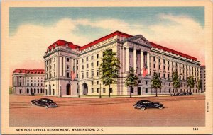 Washington D C New Post Office Department Curteich