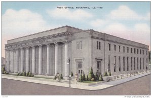 Post Office , Rockford, Illinois, 30-40s