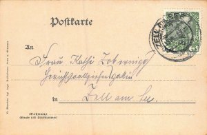 WAIDRING TIROL AUSTRIA~TOTALSICHT~mit SONNENBERG-WANDKETTEN~1908 PHOTO POSTCARD