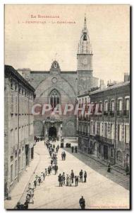 Old Postcard The Roussillon Perpignan Cathedrale