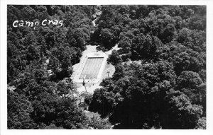 H94/ Medina County Ohio RPPC Postcard c1940s Camp Crag Pool 99