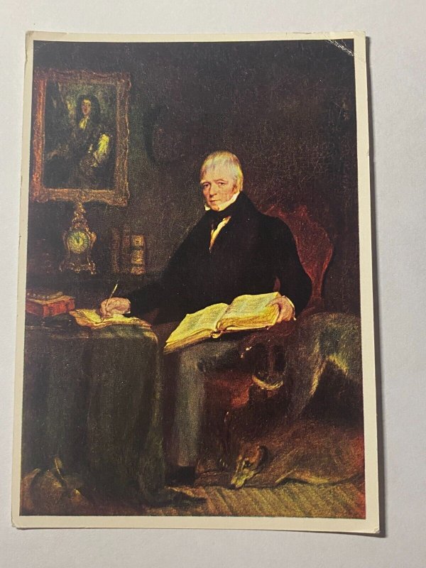 POSTED   POSTCARD -  SIR WALTER SCOTT ABOOTSFORD SIR FRANCIS GRANT      (KK4372) 