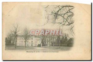 Old Postcard Mennecy S and O Chateau de Fontenay