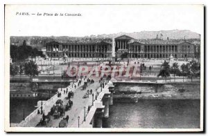 Postcard The Old Paris Concorde Square