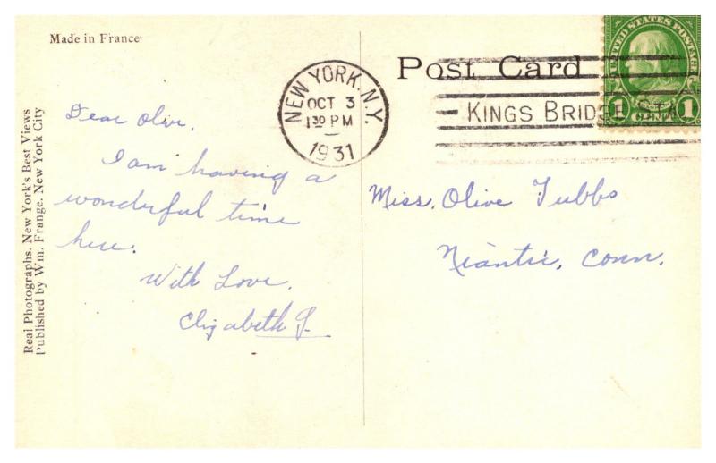   New York City , Looking South from Chrysler Tower , RPC