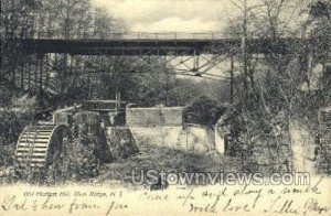 Old Moffatt Mill  - Glen Ridge, New Jersey NJ Postcard