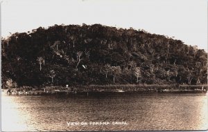 Panama View On Panama Canal Vintage RPPC C090