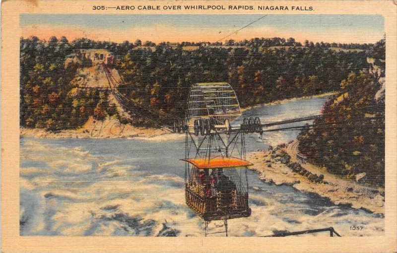 11739 Aero Cable over Whirlpool rapids Niagara Falls