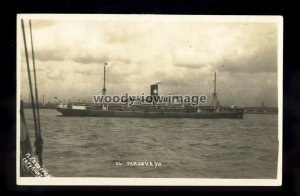 ca0409 - Houlder Bros Cargo Ship - El Paraguayo - postcard