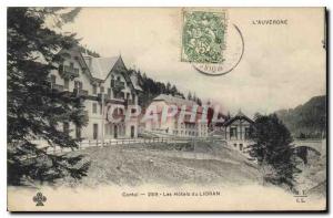 Postcard Old Cantal Auvergne The Lioran Hotels