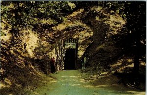 Vintage Hannibal Missouri Cave Tom Sawyer Mark Twain Unposted Postcard 7-84