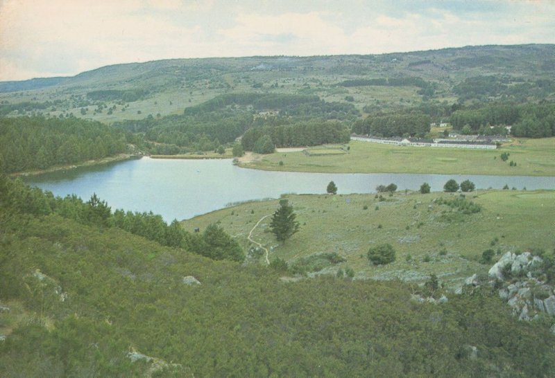 Troutbeck Inn Inyanga Rhodesia Aerial Vegetation Postcard