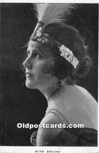 Ruth Roland Theater Actor / Actress Unused 