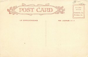 Tiffin Ohio~Heidelberg University~Williard Hall~1908 B&W Postcard