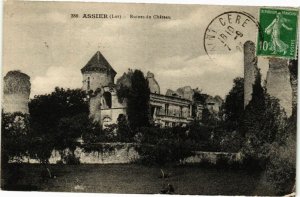 CPA ASSIER - Ruines du Chateau (223448) 