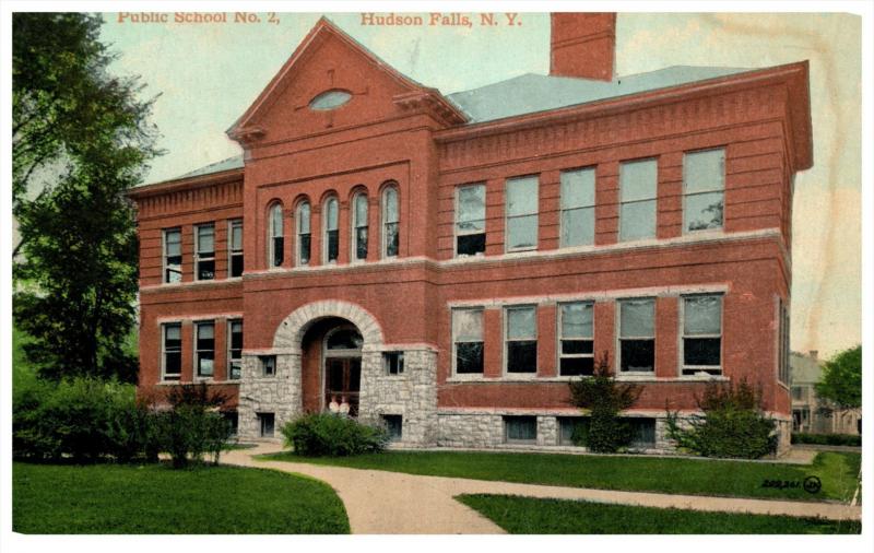 New York  Hudson Falls  Public School no.2