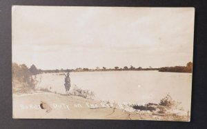 Mint USA Postcard RPPC US Army Guard Duty On Rio Grande TX Mexico Revolution