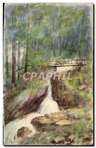 Old Postcard Fancy (drawing hand) Cascade