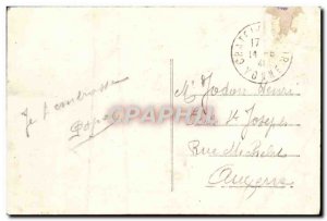 Old Postcard Chatel Censoir The port and the channel